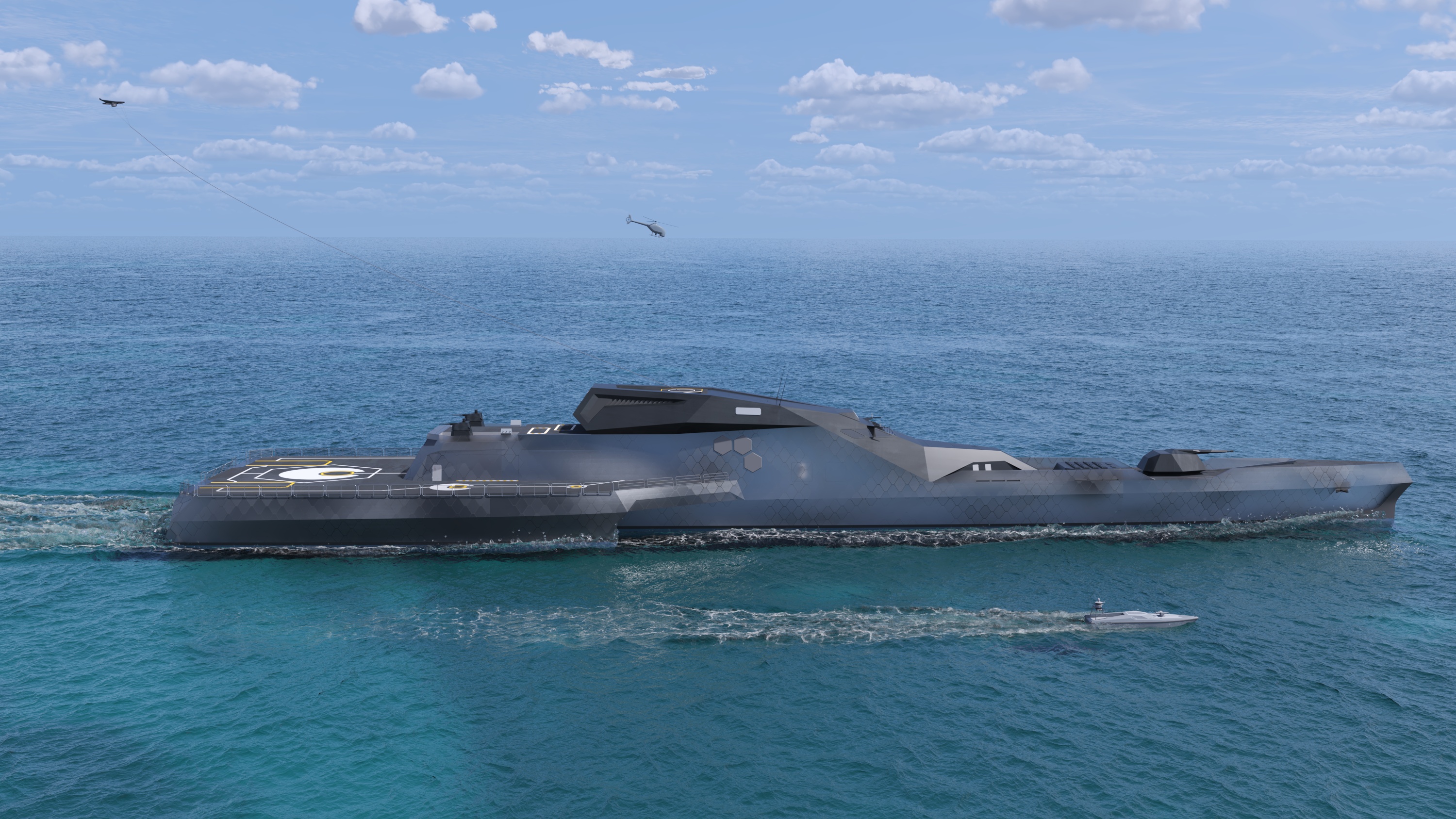 Naval Group presents Blue Shark - Concept Ship